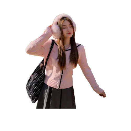 MDEHT Розовый Женский Трикотаж