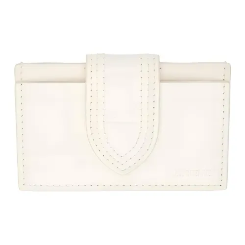 Jacquemus Le Bambino Телячья кожа Держатель для карт Малыш Белый