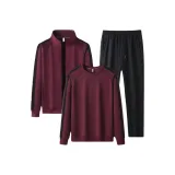 Бордовый + Черный - Комплект из трех предметов [Бандо]