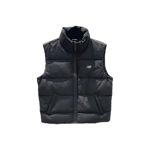 New Balance Черный Мужской Пуховый жилет