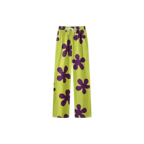 Gongdie x HAIMIANBAOBAO Коллаборация Пижамные штаны Унисекс