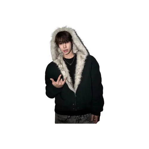 DANJUE Черный Унисекс Пуховики