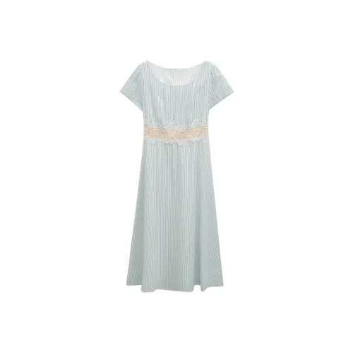 MIMIZI Короткое платье с короткими рукавами женское