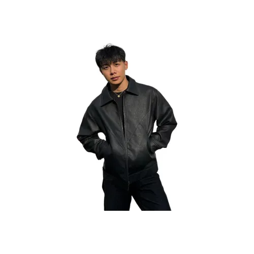 GUHUO Черный Унисекс Куртки