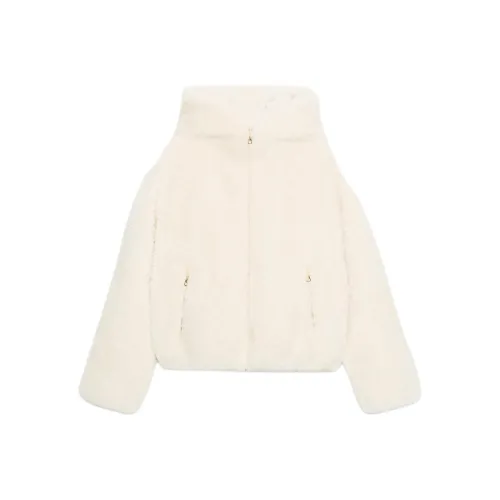 ZARA Белый Женские Бархатные Куртки