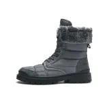 Серый с флисовой подкладкой