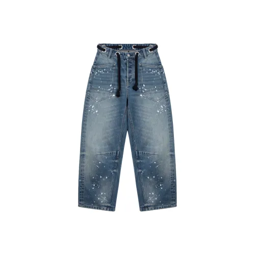 DE Mincollection Темно-синий Унисекс Джинсы