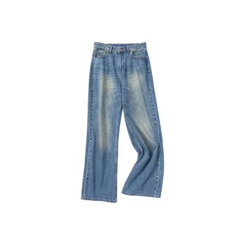 Le Alfashionline Синий Женские Джинсы