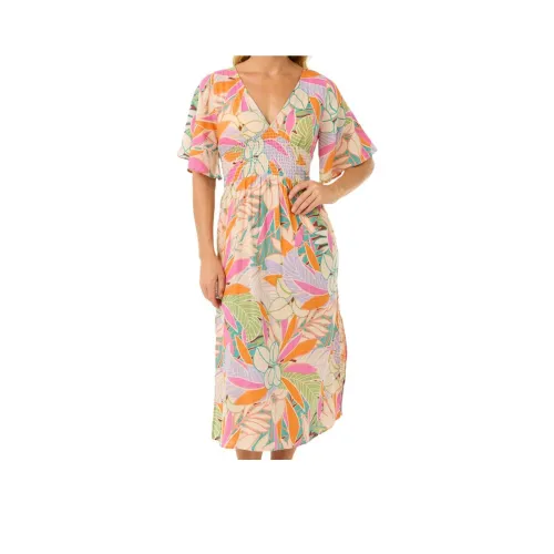 RIP CURL Короткий рукав Платье Женское