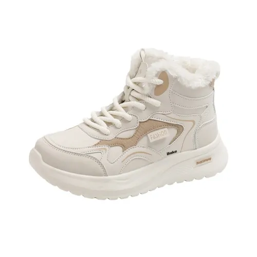 Bake High Топ Толстая подошва Кроссовки Женские