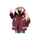 Красный с флисовой подкладкой