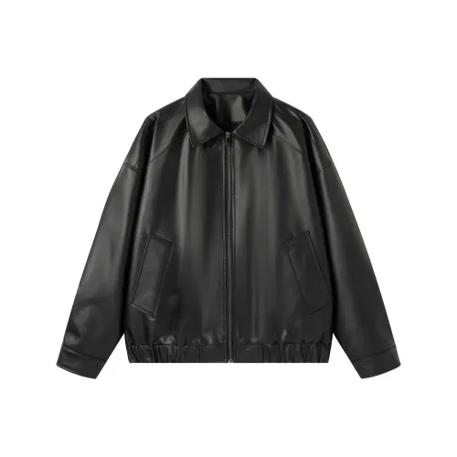 UNAPS Кожаные куртки и пальто унисекс