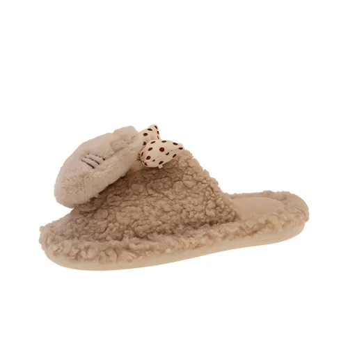 KLJK Резина Подошва Нет Особенный Эффект Домашние Тапочки Женские