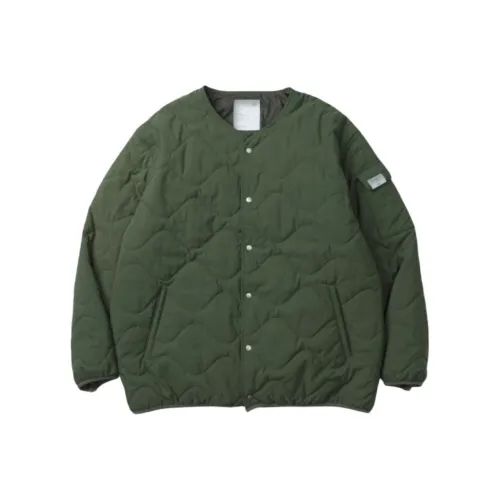 MADNESS Армейский зеленый Унисекс Пуховики