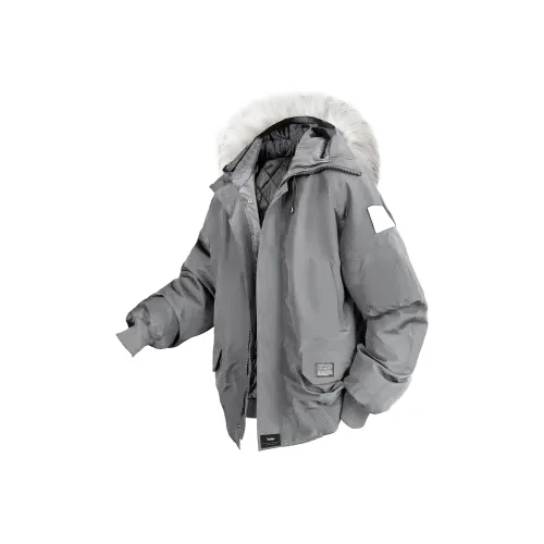 KOKO BASE Хлопковый пуховик пальто унисекс