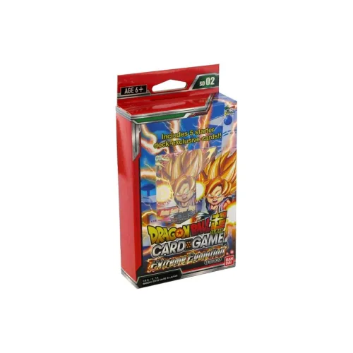 BANDAI DRAGON BALL SUPER Игра Красный Deck Карты для дуэлей Целая коробка