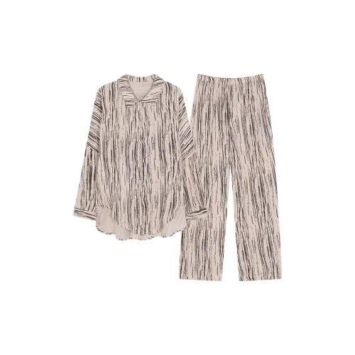FENTENGCARE Khaki Женские Пижамные Комплекты