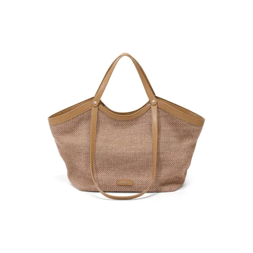 CinvaiKrose Полиэстер Композитный Кожа Подмышечный Сумка на плечо Стандартный Женский Коричневый