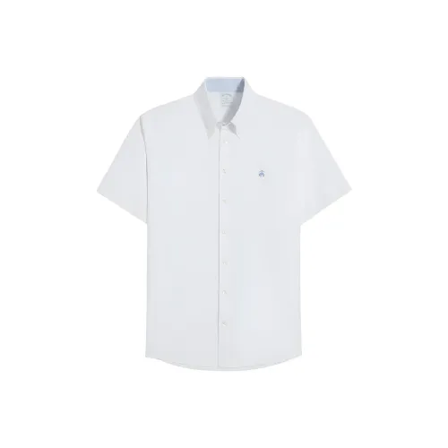 BROOKS BROTHERS Белые Мужские Рубашки