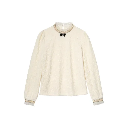 LANGQING Абрикос Giveaway Бренд Наклеенный Женские Рубашки