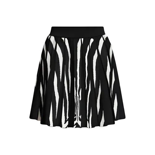 BALMAIN SS23 Повседневные короткие юбки Женские Черный