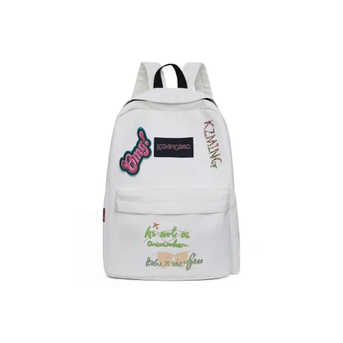 Vack Oxford Рюкзак Стандартный Унисекс Белый Черный Розовый