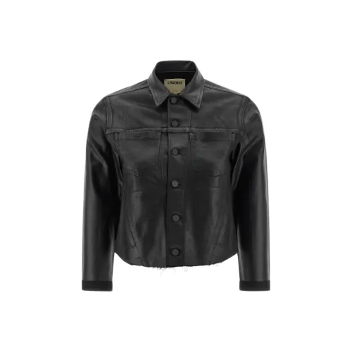 L'AGENCE Черные Женские Джинсовые Куртки