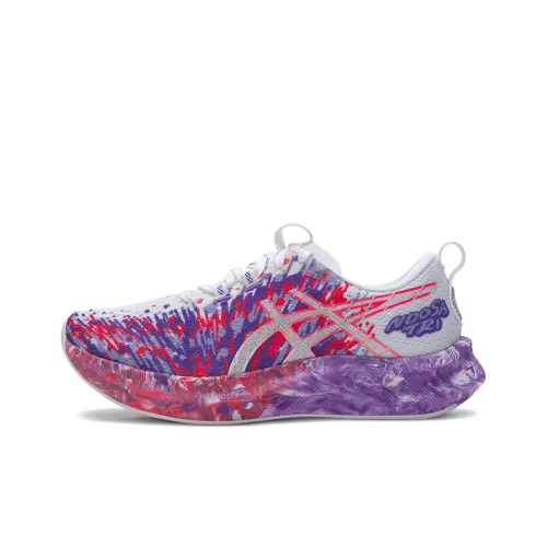 Asics NOOSA TRI 16 Амортизация Низкий Топ Беговые кроссовки Женские Белый Фиолетовый