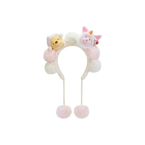 Disney x DISNEYLAND Зимняя коллекция Winnie The Pooh и друзей Ободок Головной убор Аксессуары для кукол