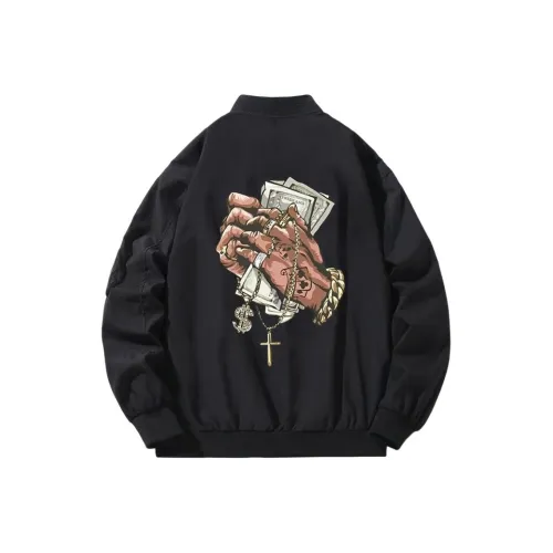 FOMOCE Черные Унисекс Куртки