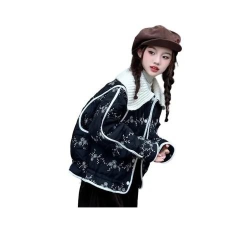 Деревянные дома Хлопковый пуховик для детей