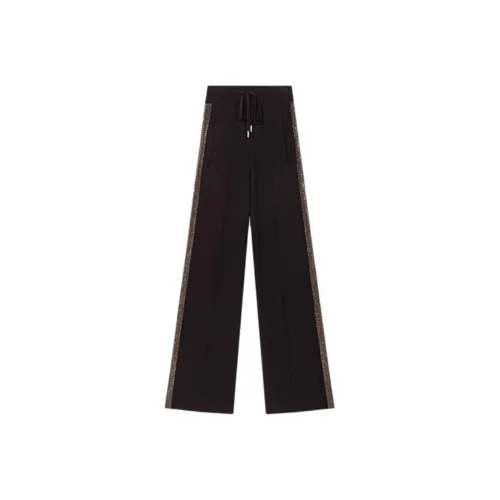 Maje Черные Женские Повседневные Брюки