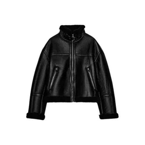 ZARA Черные Женские Куртки