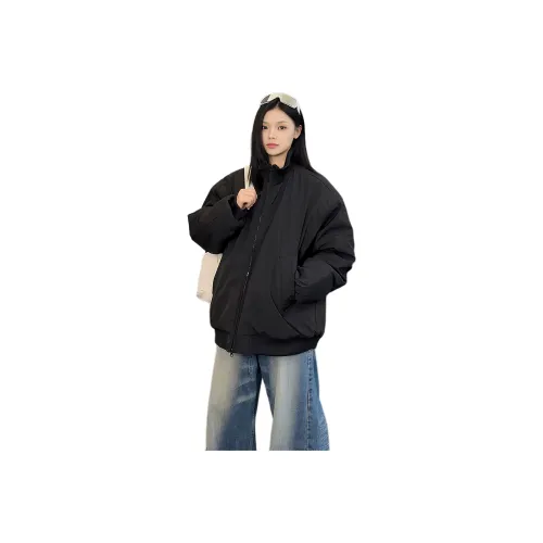 LANGQING Черные Женские Куртки