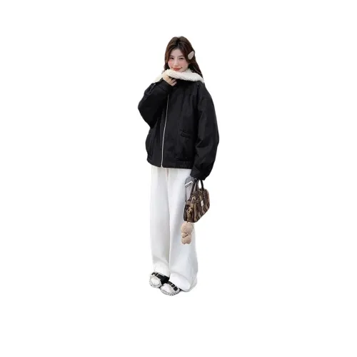 FEIERDAOSHANGDEMAO Кожа Куртка Женская