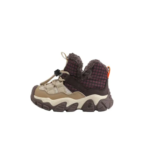 Mini Bala Термический Амортизация Отскок Устойчивость к износу Противоскользящий Анти-KICK MID Топ Детский Хлопок Ботинки