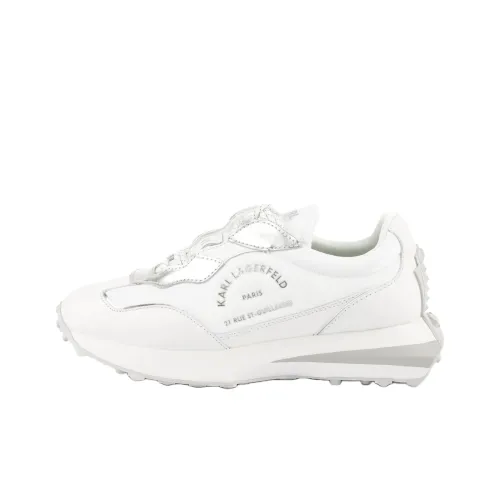 Karl Lagerfeld Низкий топ Повседневная обувь Женская Белая