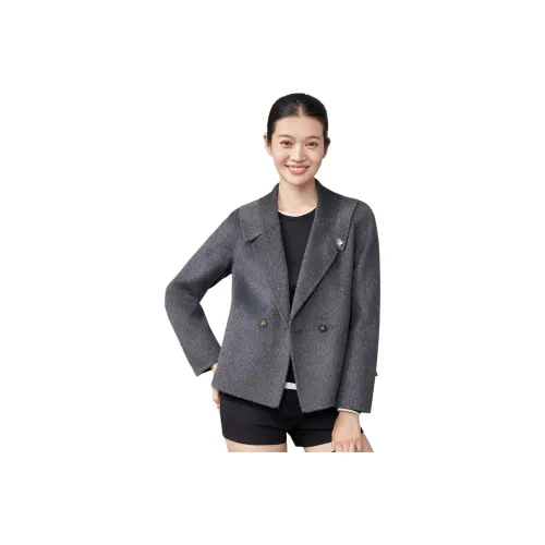 Beast King Темно-серый Женское пальто