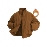 Хаки пуховая куртка утепленная термическая