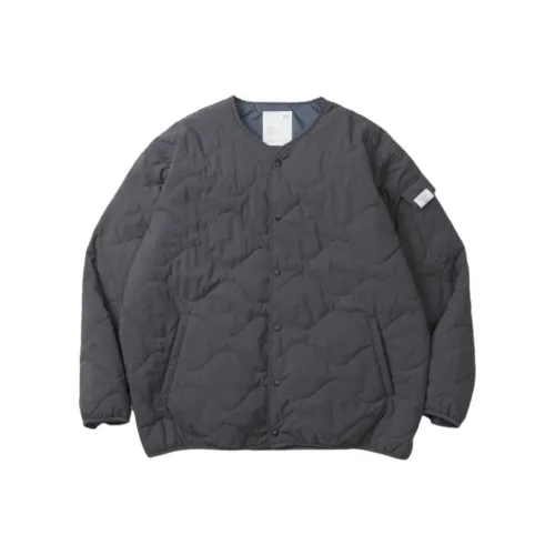 MADNESS Темно-серый унисекс пуховики