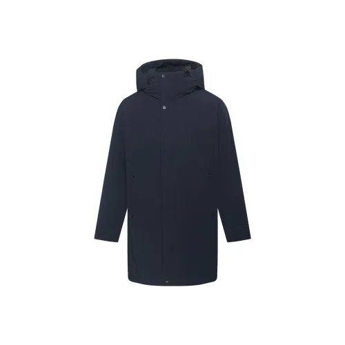 LESS IS MORE Темно-синий G5DRF8272Y Мужской Пуховик