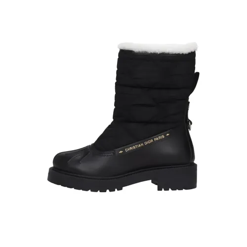 DIOR Christian Сноубутсы Женские Черные