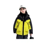 Неоновый зеленый пальто с подкладкой