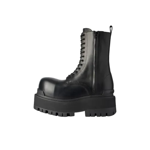 Balenciaga GIANT Короткий Мартин Ботин Мужской Черный