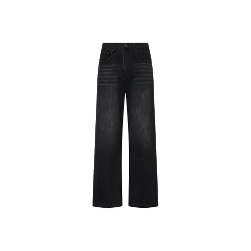 98SQUID Черные Унисекс Джинсы