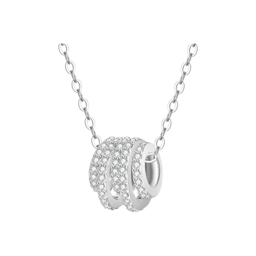 Lao Feng Xiang Серебро S925 Ожерелья Женские