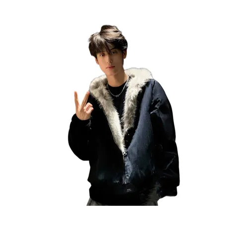 XUBAIHUO Черный Унисекс Пуховики