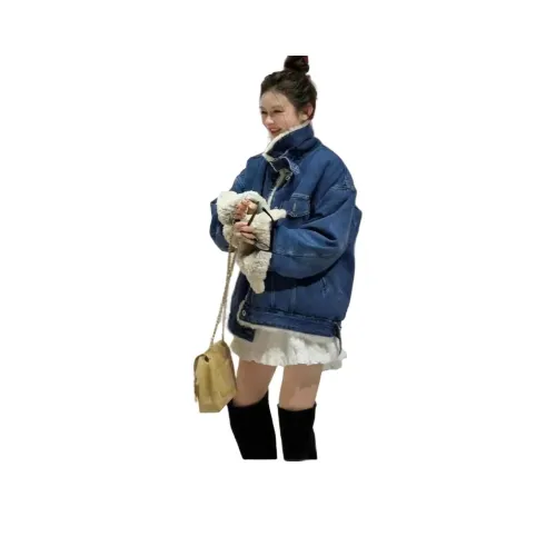 FLIM Синий Женский Пуховик