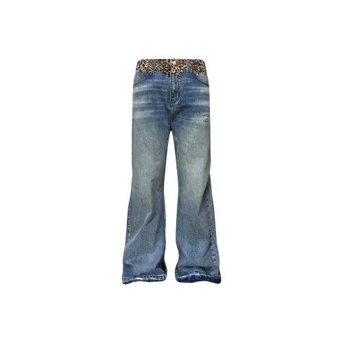 S45 Светло-Синие Унисекс Джинсы