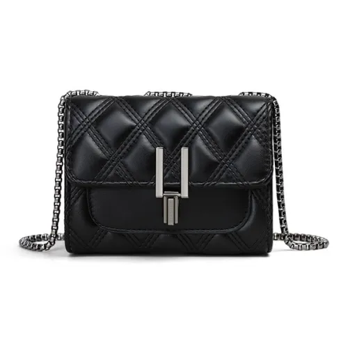 Younger Song Сумка через плечо из синтетической кожи маленькая женская черная